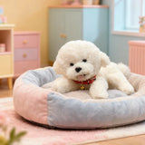 Teddy Dog Bichon Frise Puppy Plush White Stuffed Soft Animal Toy