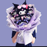 Sanrio Kuromi Plush Toy Bouquet - LoveJojo