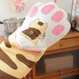 Cat Paw Oven Gloves Tiger Stripes