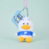 Sanrio Gudetama Tuxedo Sam Ahiru no Pekkle Hangyodon Kero Kero Keroppi Bad Badtz Maru Kirimichan Plush Keychain