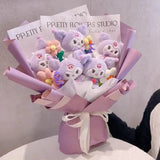 Sanrio Kuromi Plush Toy Bouquet - LoveJojo