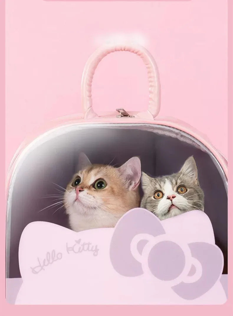 Hello kitty pet carrier best sale