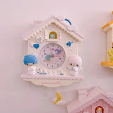 Sanrio Little Twin Stars My Melody Cinnamoroll PomPomPurin Hello Kitty Wall Clock