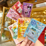 Omamori Keychain Embroidery Japanese Style Lucky Charm Bag Pendant