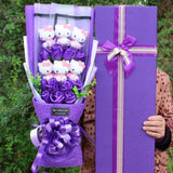 Sanrio Hello Kitty Plush Bouquet Cute Flower Gift Box