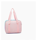 Heart PU Leather Laptop Bag Pastel Handbag Top Handle Japanese Style School Bag