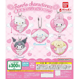 BANDAI Sanrio Action Figures Model Dream Angels Kitty Melody Pompompurin Kuromi Cinnamon Gashapon Pendant Genuine