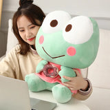 Sanrio Kero Kero Keroppi Frog Doughnut Plush Toy - LoveJojo