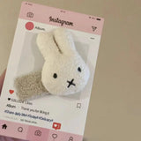 Miffy Plush Hairclip Set