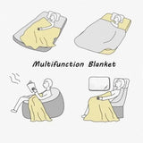 Sanrio PomPomPurin Fleece Throw Blanket