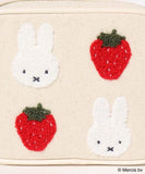 Miffy Strawberry Series Embroidered Makeup Storage Case
