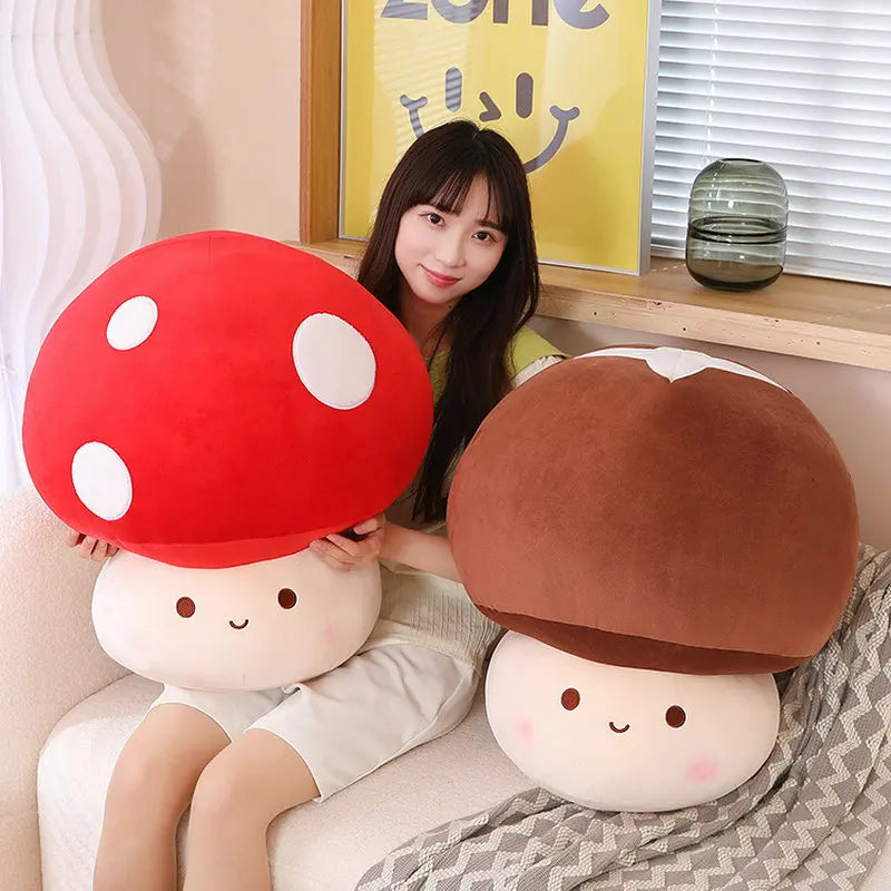 Mushroom Plush Toy Shiitake Mushroom Super Mario Level Up LoveJojo