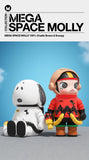 GENUINE POP MART MEGA SPACE MOLLY 100% Charlie Brown & Snoopy