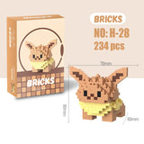 Pokémon Lego Building Blocks Gengar Pikachu Charizard
