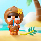 Genuine Pop Mart Crybaby Coconut Figure - Brown
