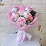 Sanrio Hello Kitty Plush Bouquet Flowers - LoveJojo