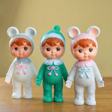 Classic Baby Girl Doll Cute Latex Rubber Baby Kids Office Decor Sonny Angel 20cm