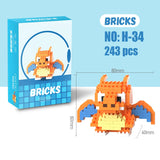 Pokémon Lego Building Blocks Gengar Pikachu Charizard