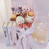 Sanrio Plush Bouquet My Melody Kuromi Cinnamoroll Hello Kitty - LoveJojo