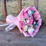 Sanrio My Melody Hello Kitty Plush Flower Bouquet
