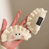 Dumpling Plush Pendant Key Ring