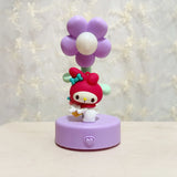 Sanrio Night Light Kuromi Hello Kitty Lamp.