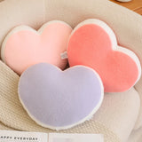 Pastel Rainbow Cloud Plush Moon Multicoloured Stripey Candy Star Moon Plush