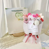 Sanrio Cinnamoroll Pochacco Kuromi Pompompurin Plush Flower Bouquet