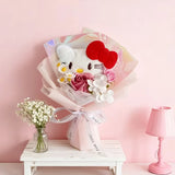 Sanrio Plush Bouquet Hello Kitty Kuromi Cinnamoroll My Melody