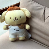 Sanrio PomPomPurin Best Friends Overalls Series Plush Toy (25cm)