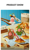 GENUINE POP MART Twinkle Twinkle Savor the Moment Series Fresh-Baked Mini Cookies Plush Pendant Blind Box Figure