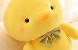 Yellow Chick Chicken Plush Green Bowtie