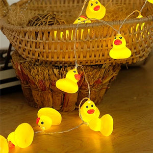 Mini Yellow Duck LED String Fairy Lights - LoveJojo