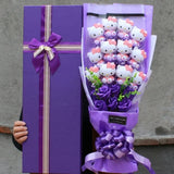 Sanrio Hello Kitty Plush Bouquet Cute Flower Gift Box