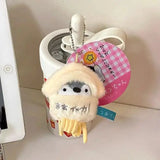 Penguin Ebi Fried Shrimp Prawn Plush Keychain 10cm