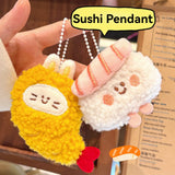 Japanese Cute Food Plush Pendant Sushi Keychain