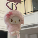 Sanrio Kawaii My Melody & My Sweet Piano Plush Keyring
