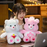 Care Bears Pink Sakura White Heart Plush Toy (22cm or 45cm)