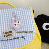 Sanrio Little Star Plush Pendant Star Hello Kitty Kuromi Keychain