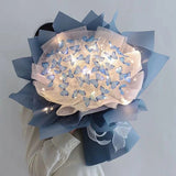 Butterfly Bouquet With Light String Handmade Flower Bouquet