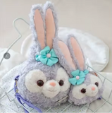 Disney StellaLou ShellieMay Duffy Bear Crossbody Bag Cute Ballet Rabbit Plu Crossbody Bag Soft Girl JK Sle Lolita Slant Bag Daphne Bear irley Mei Star ba Bag