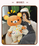 San-X Rilakkuma Soft Pajamas Sleeping Style Plush Toy