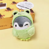 Penguin Ebi Fried Shrimp Prawn Plush Keychain 10cm