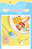 Omamori Keychain Embroidery Japanese Style Lucky Charm Bag Pendant
