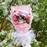 Sanrio Kuromi My Melody Hello Kitty Cinnamoroll Plush Bouquet - LoveJojo