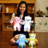 Light-Up LED Glowing Teddy Bear Stuffed Animal Plush Toy (32-75cm) - LoveJojo