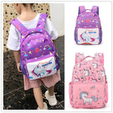 Unicorn Pattern Backpack Rucksack School Bag