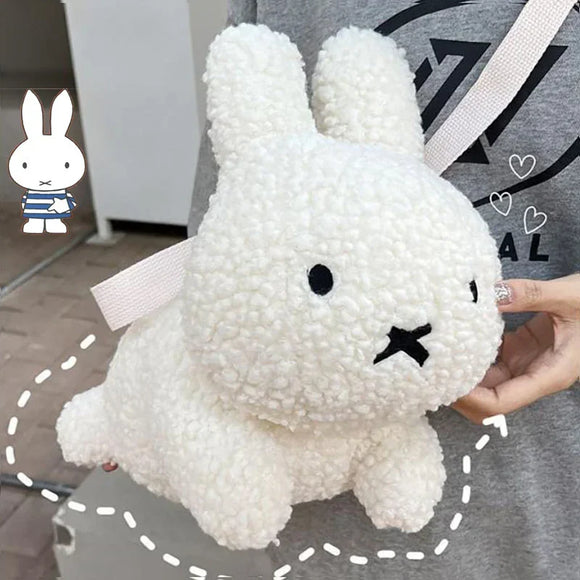 Miffy Fluffy Plush Shoulder Bag