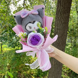 Sanrio Kuromi Cinnamoroll My Melody Hello Kitty Plush Bouquet