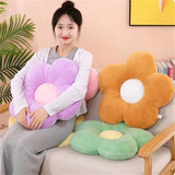Fresh Colorful Pastel Flower Plush Toy Cushion